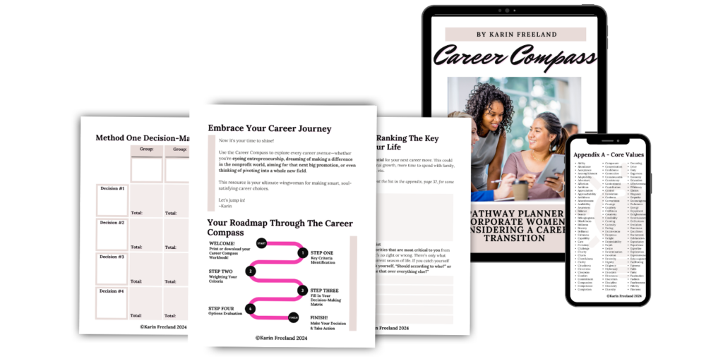 Career Compass Freebie Mockup